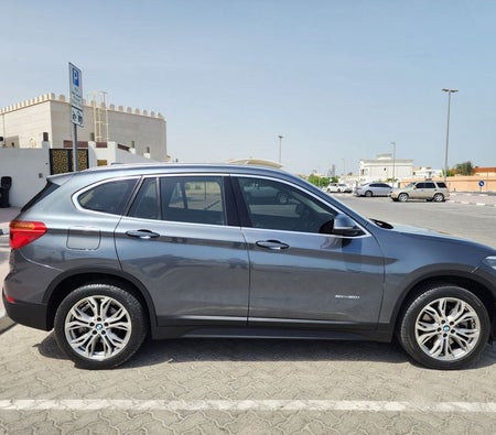 Gray BMW X1 2018