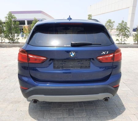Blue BMW X1 2018