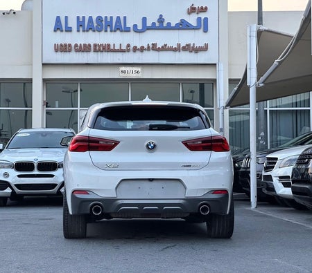 White BMW X2 2018