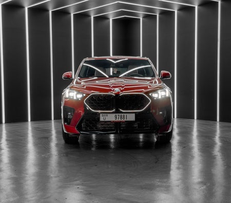 Red BMW X2 2025
