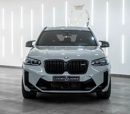 Gray BMW X3 M Competition 2022