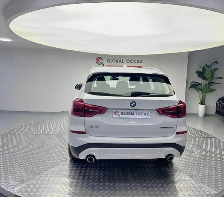 Белый BMW Х3 2018 год