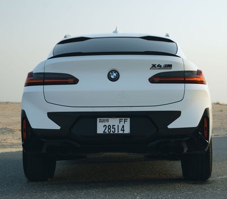 White BMW X4 M Competition 2024