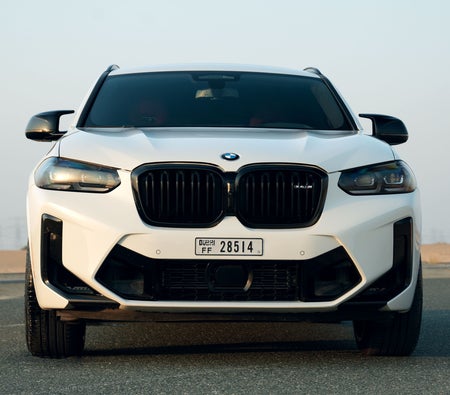 White BMW X4 M Competition 2024