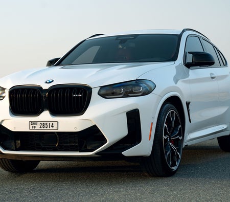 White BMW X4 M Competition 2024