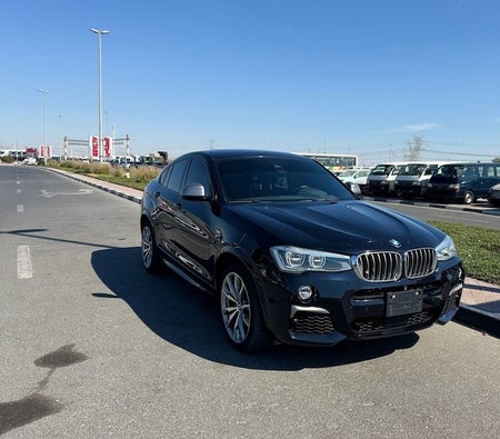 Black BMW X4 M Competition 2017