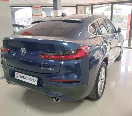 Blauw BMW X4 2019