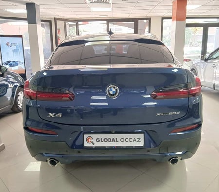 Blauw BMW X4 2019