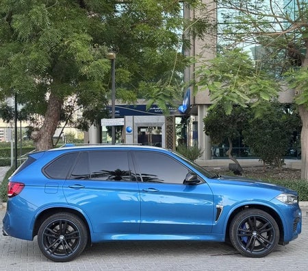 Blue BMW X5 M Competition 2018