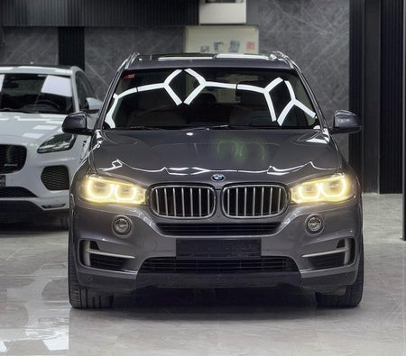 Silver BMW X5 V8 2014