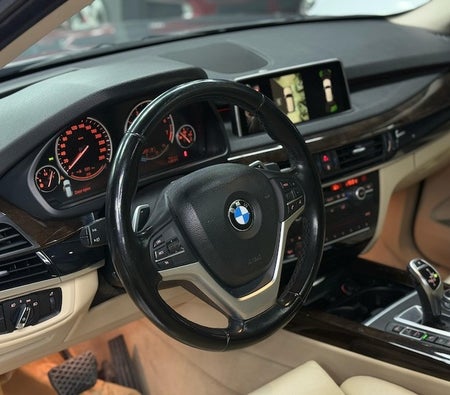 Silver BMW X5 V8 2014
