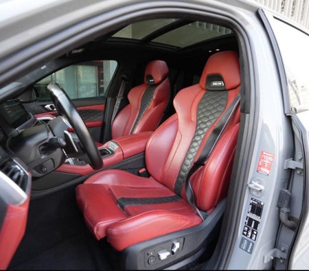 Grijs BMW X6 M Competition 2023