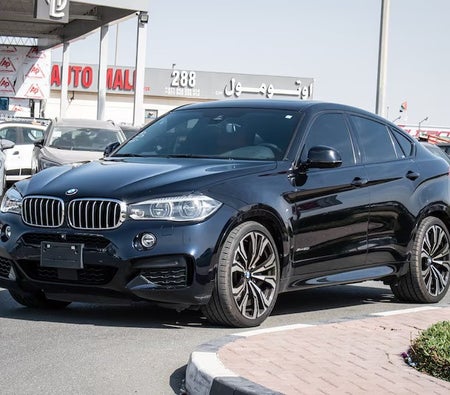 Black BMW X6 M Competition 2017