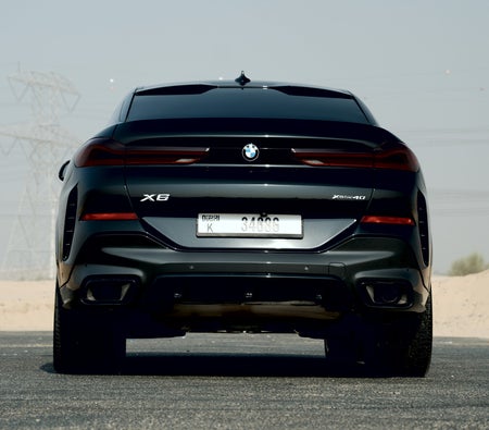 Black BMW X6 2023