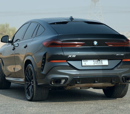 Black BMW X6 2023
