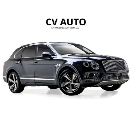 黑色的 宾利 Bentayga Standard 2019