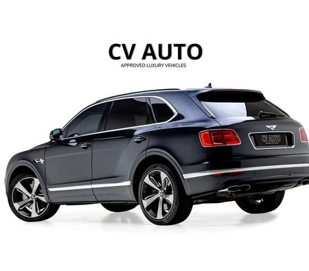 黑色的 宾利 Bentayga Standard 2019