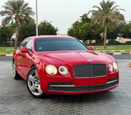 Kırmızı Bentley Flying Spur W12 First Edition 2014