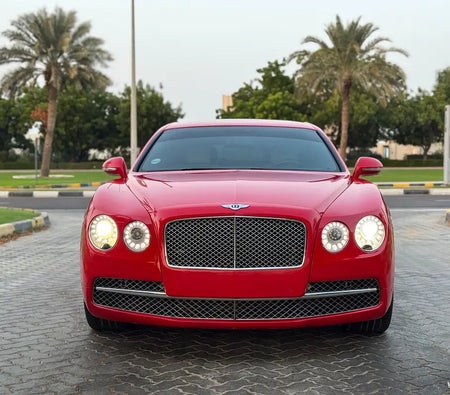 Kırmızı Bentley Flying Spur W12 First Edition 2014
