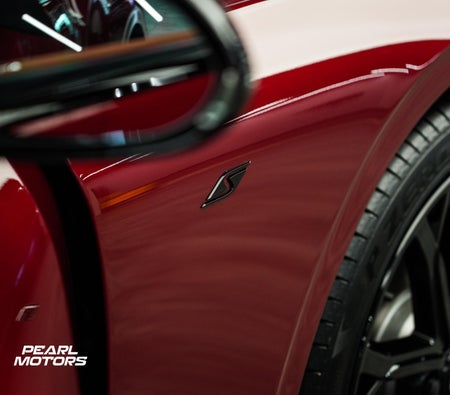 Red Bentley Continental GTC V8 S 2023