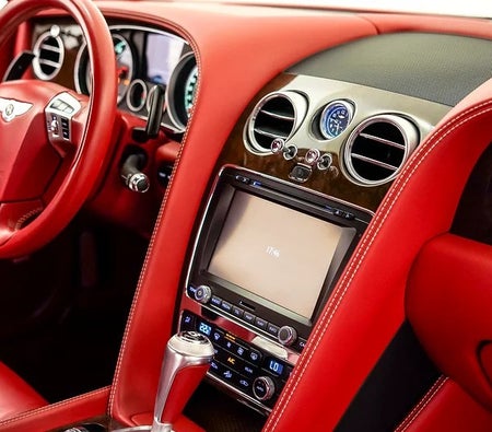 White Bentley Continental GT Speed 2013
