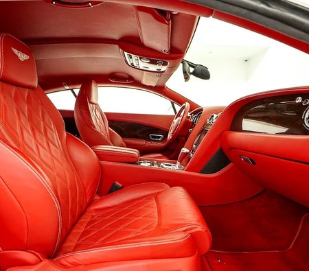White Bentley Continental GT Speed 2013