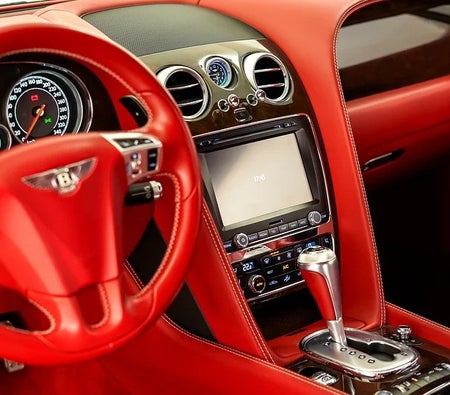 White Bentley Continental GT Speed 2013