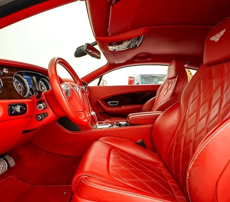 White Bentley Continental GT Speed 2013
