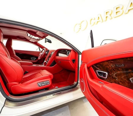 White Bentley Continental GT Speed 2013