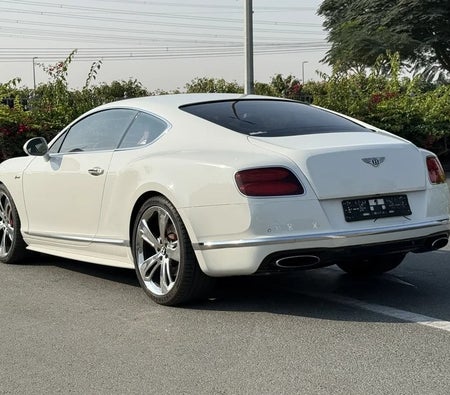 White Bentley Continental GT Speed 2015