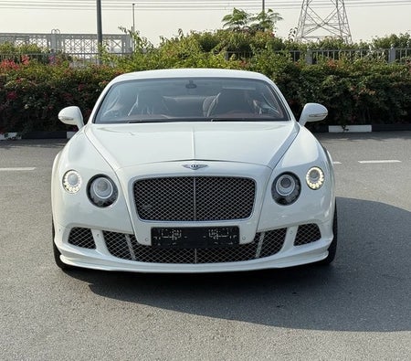 White Bentley Continental GT Speed 2015