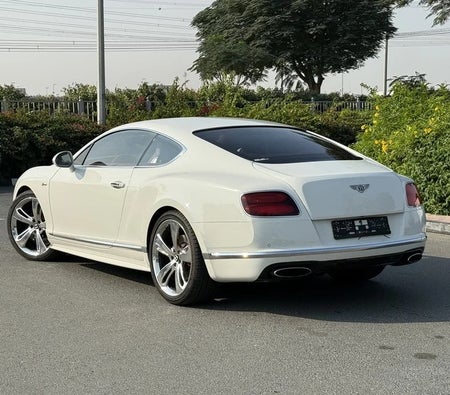 White Bentley Continental GT Speed 2015
