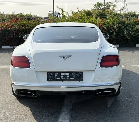 White Bentley Continental GT Speed 2015