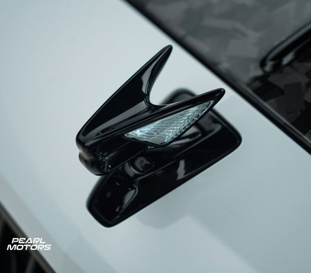 White Bentley Flying Spur A Hybrid 2023