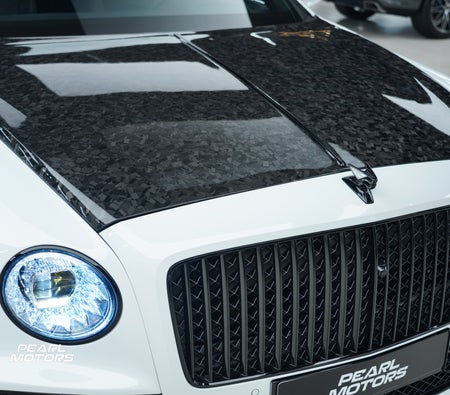 White Bentley Flying Spur A Hybrid 2023