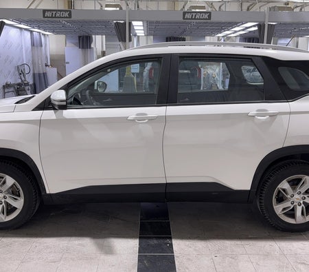 White Chevrolet Captiva LS 2022 White Chevrolet Captiva LS 2022
