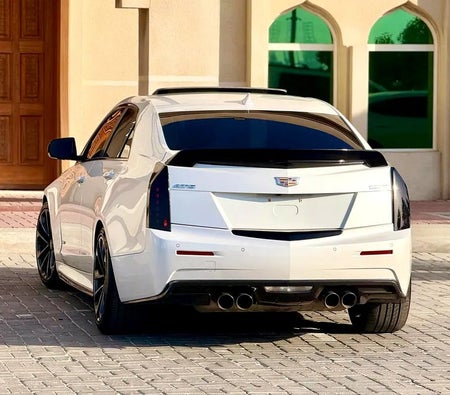 White Cadillac ATS 2016