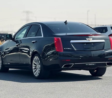 Black Cadillac CTS Catera 2015