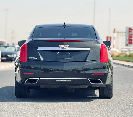 Black Cadillac CTS Catera 2015