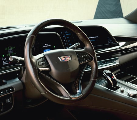 Черный Cadillac Escalade 2024 год Черный Cadillac Escalade 2024 год