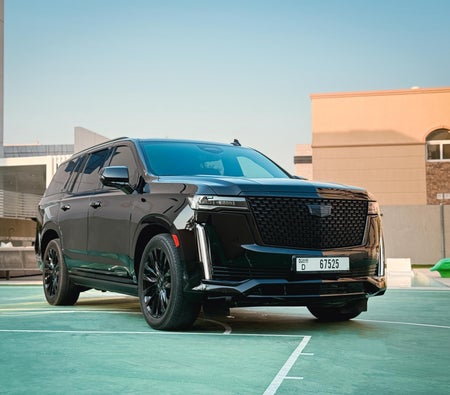 Черный Cadillac Escalade 2024 год Черный Cadillac Escalade 2024 год