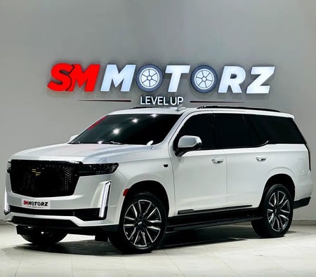 白色的 卡迪拉克 Escalade 600 Black Edition 2021