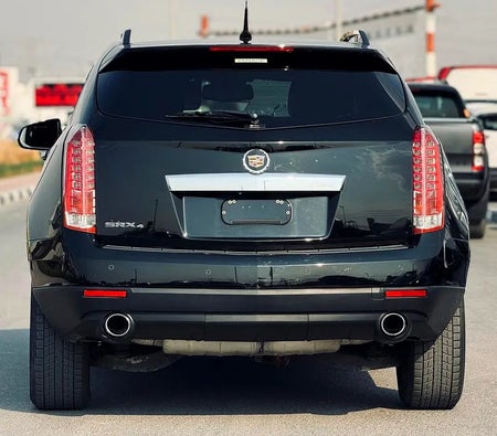 Black Cadillac SRX 2012