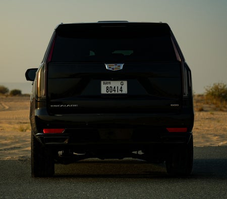 Black Cadillac Escalade Platinum Sport 2023