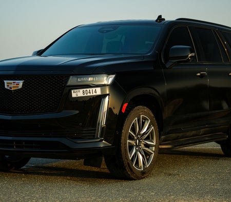 Black Cadillac Escalade Platinum Sport 2023