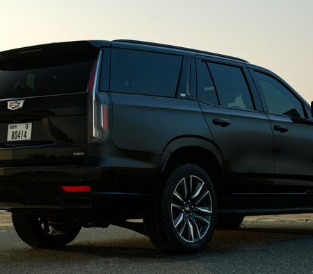 Black Cadillac Escalade Platinum Sport 2023