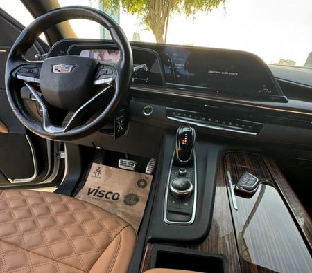 White Cadillac Escalade 2022