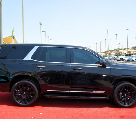 Black Cadillac Escalade 2022