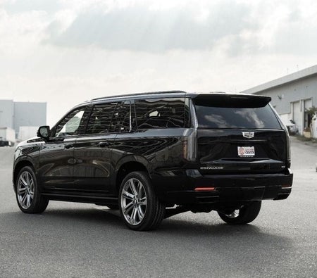 Black Cadillac Escalade 2025