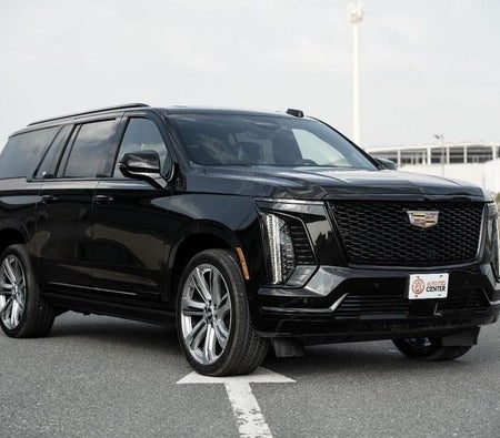Black Cadillac Escalade 2025